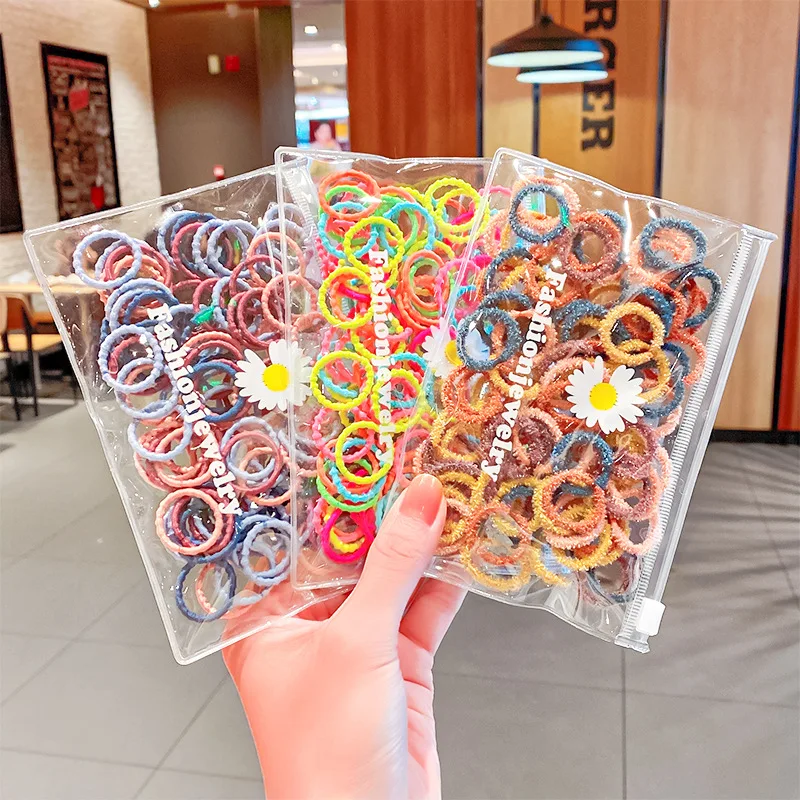 100 pcs Korean Style Colorful Children Girls Elastic Hairband Rubber Band Hair Accessories Kids Sweet Scrunchies Headwear
100 pcs Korean Style Colorful Children Girls Elastic Hairband Rubber Band Hair Accessories Kids Sweet Scrunchies Headwear