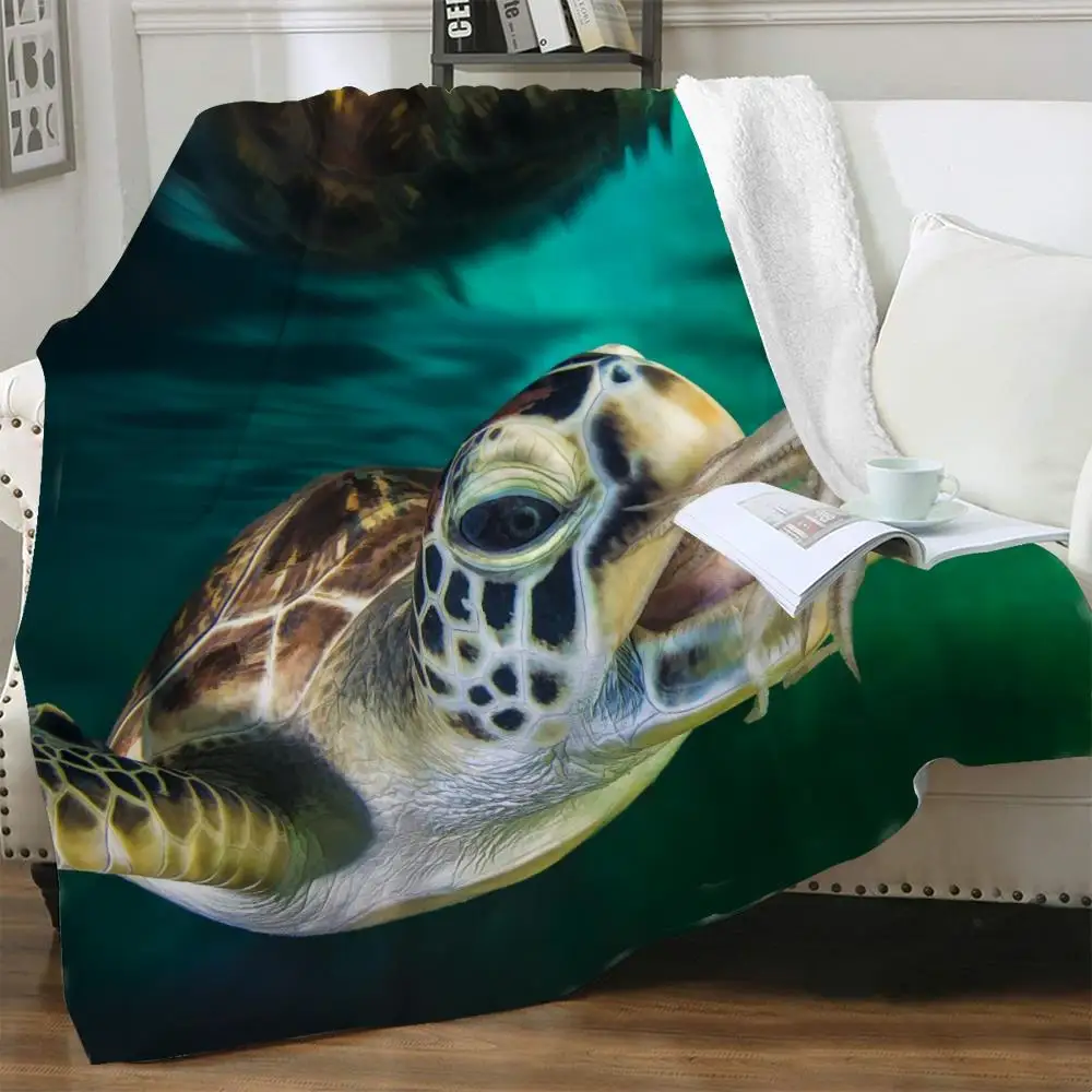 NKNK Brank Turtle Blankets Ocean Bedding Throw Animal Bedspread For Bed Funny Plush Throw Blanket Sherpa Blanket Fashion
NKNK Brank Turtle Blankets Ocean Bedding Throw Animal Bedspread For Bed Funny Plush Throw Blanket Sherpa Blanket Fashion