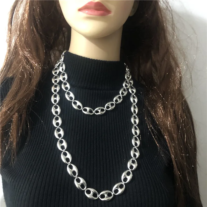 Anslow 2021 Hot Sale Fashion Punk Rock Style Heavy Metal Necklace Charm Alloy Beads Women Curb Cuban Link Jewelry Gift LOW0005AN
Anslow 2021 Hot Sale Fashion Punk Rock Style Heavy Metal Necklace Charm Alloy Beads Women Curb Cuban Link Jewelry Gift LOW0005AN