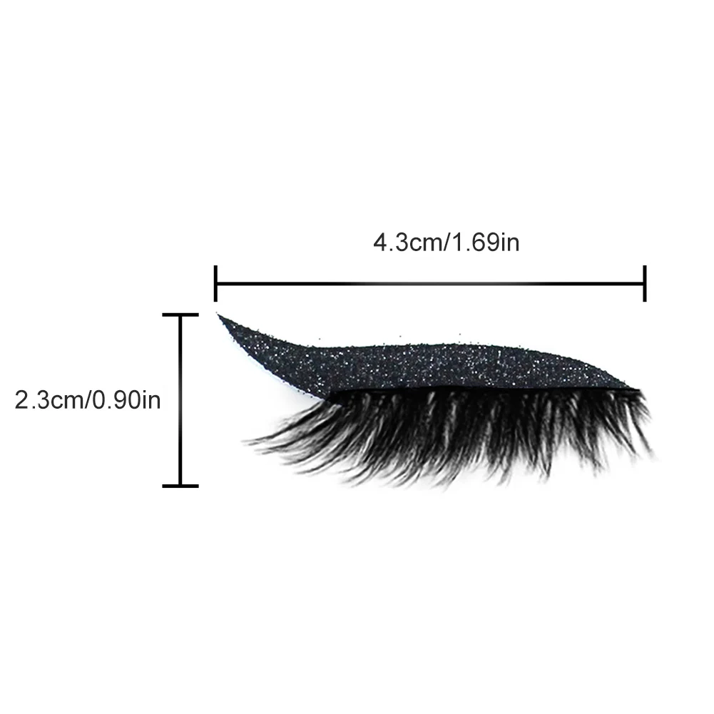7 Colors Reusable Glitter Eyeliner And Eyelash Stickers Invisible Self-adhesive Eye Line Sticker Eye Makeup Tools Party Cosplay
7 Colors Reusable Glitter Eyeliner And Eyelash Stickers Invisible Self-adhesive Eye Line Sticker Eye Makeup Tools Party Cosplay