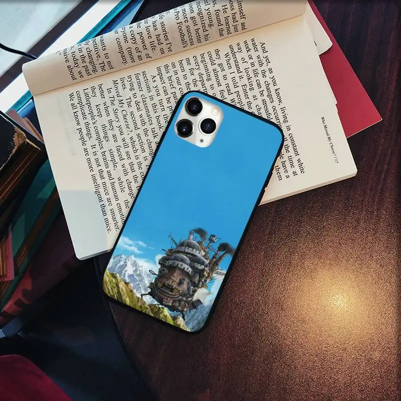 Howls Moving Castle anime Phone Case for iPhone 11 12 pro XS MAX 8 7 6 6S Plus X 5S SE 2020 XR Soft silicone Cover Funda Shell
Howls Moving Castle anime Phone Case for iPhone 11 12 pro XS MAX 8 7 6 6S Plus X 5S SE 2020 XR Soft silicone Cover Funda Shell