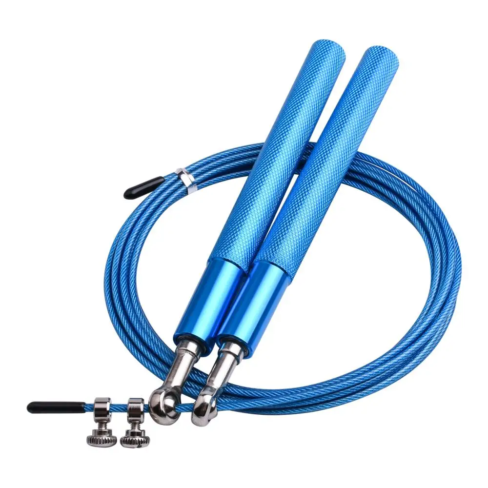 Aluminum Handle Steel Wire Skipping Rope Fitness Products Men Women Workout Equipment Bearing Steel Wire Jump Rope
Aluminum Handle Steel Wire Skipping Rope Fitness Products Men Women Workout Equipment Bearing Steel Wire Jump Rope