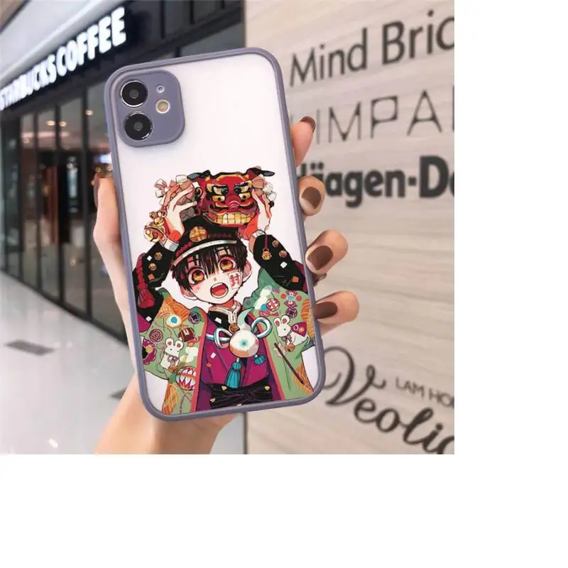 Jibaku Shounen Hanako kun Phone Cases Matte transparent For Gray iPhone 12 Mini 11 Pro XR XS Max 7 8 Plus X Back Cover
Jibaku Shounen Hanako kun Phone Cases Matte transparent For Gray iPhone 12 Mini 11 Pro XR XS Max 7 8 Plus X Back Cover
