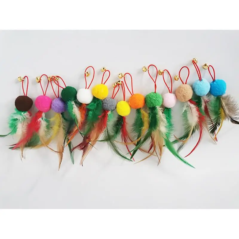 10PCS Replacement Cat Feather Toy Set Cats Feather Teaser Wand Refills Toy Without The Stick Pet Kitty Cat Supplies Random Color
10PCS Replacement Cat Feather Toy Set Cats Feather Teaser Wand Refills Toy Without The Stick Pet Kitty Cat Supplies Random Color