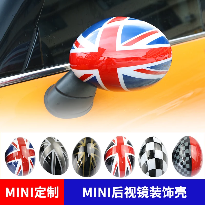 Car Rear View Mirror Cover Case Union Jack Shell Decoration for Mini Cooper F54 F55 F56 F60 R56 R60 Accessories AFTER JULY 2019
Car Rear View Mirror Cover Case Union Jack Shell Decoration for Mini Cooper F54 F55 F56 F60 R56 R60 Accessories AFTER JULY 2019