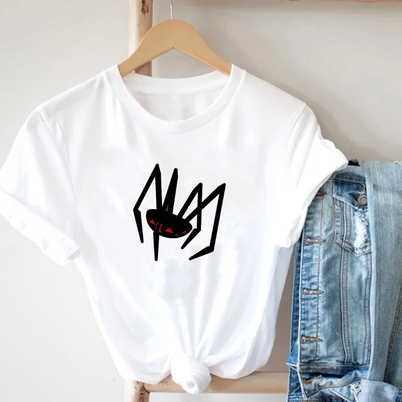 Summer Fashion Woman T-Shirts Tops Urban Harajuku Basic Friends Spider Graphic T Shirts Female Clothing Short Sleeve TShirt
Summer Fashion Woman T-Shirts Tops Urban Harajuku Basic Friends Spider Graphic T Shirts Female Clothing Short Sleeve TShirt