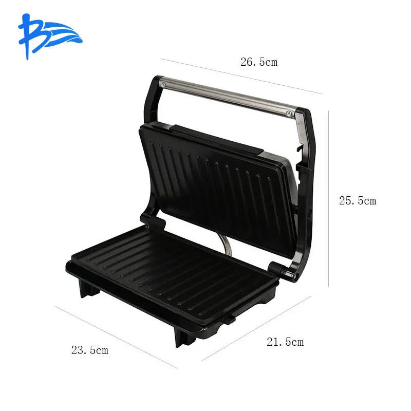 

Kitchen Appliances Double-Sided Heating Cooking Appliances Grill Steak Toast Burger Smokeless Meat Frying Machine Redmond гѬил