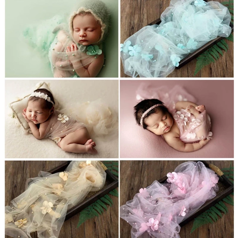 Newborn Photography Pearl Mesh Wrapped Cloth Suitable for Babies 0-10 Months Old Designed for Efficient Photograph B03A
Newborn Photography Pearl Mesh Wrapped Cloth Suitable for Babies 0-10 Months Old Designed for Efficient Photograph B03A
