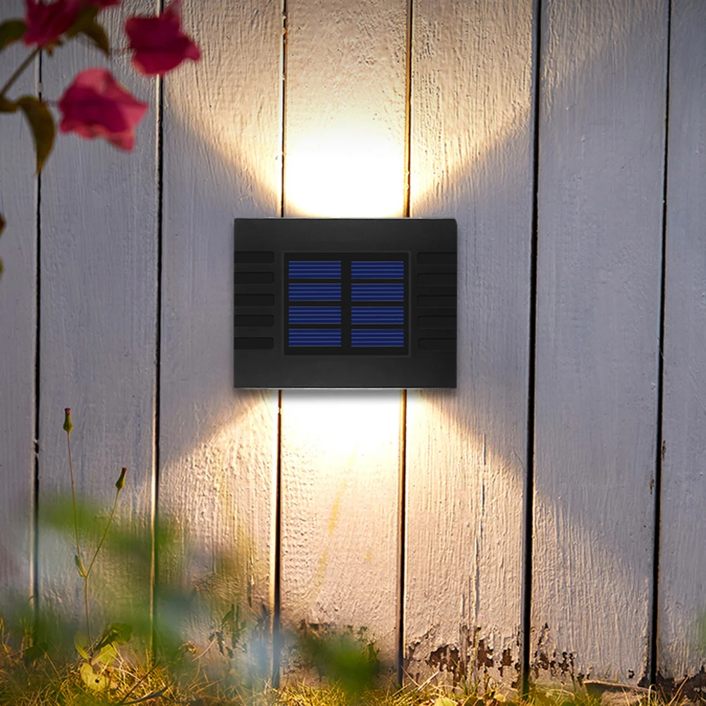 2Pcs LED Solar Wall Light Outdoor Waterproof Garden Lights Fence Lamp Garden Decoration Outdoor Landscape Lamps for Yard Stair
2Pcs LED Solar Wall Light Outdoor Waterproof Garden Lights Fence Lamp Garden Decoration Outdoor Landscape Lamps for Yard Stair