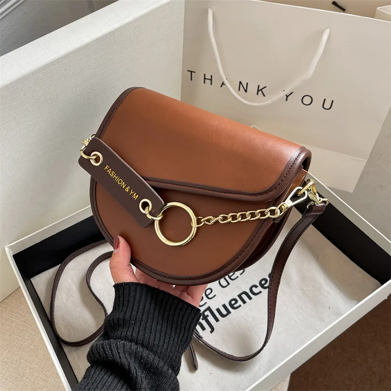 Fashion Solid Color PU Leather Saddle Crossbody for Women 2022 Hit Small Designer Armpit Shoulder Purses and Handbags
Fashion Solid Color PU Leather Saddle Crossbody for Women 2022 Hit Small Designer Armpit Shoulder Purses and Handbags