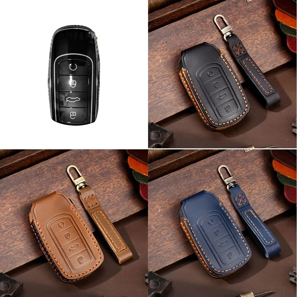 Car Interior Parts Key Case Leather Smart Key Fob Cover Case Holder For Chery Tiggo 8plus 5 Plus 7pro 2021 Parts High Quality
Car Interior Parts Key Case Leather Smart Key Fob Cover Case Holder For Chery Tiggo 8plus 5 Plus 7pro 2021 Parts High Quality
