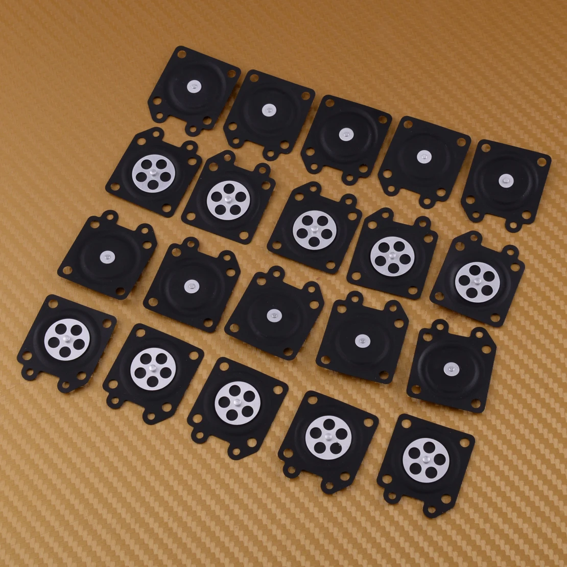 20Pcs Carburetor Metering Diaphragm Replaces Fit for Walbro 95-526 95-526-9-8 95-526-9
20Pcs Carburetor Metering Diaphragm Replaces Fit for Walbro 95-526 95-526-9-8 95-526-9