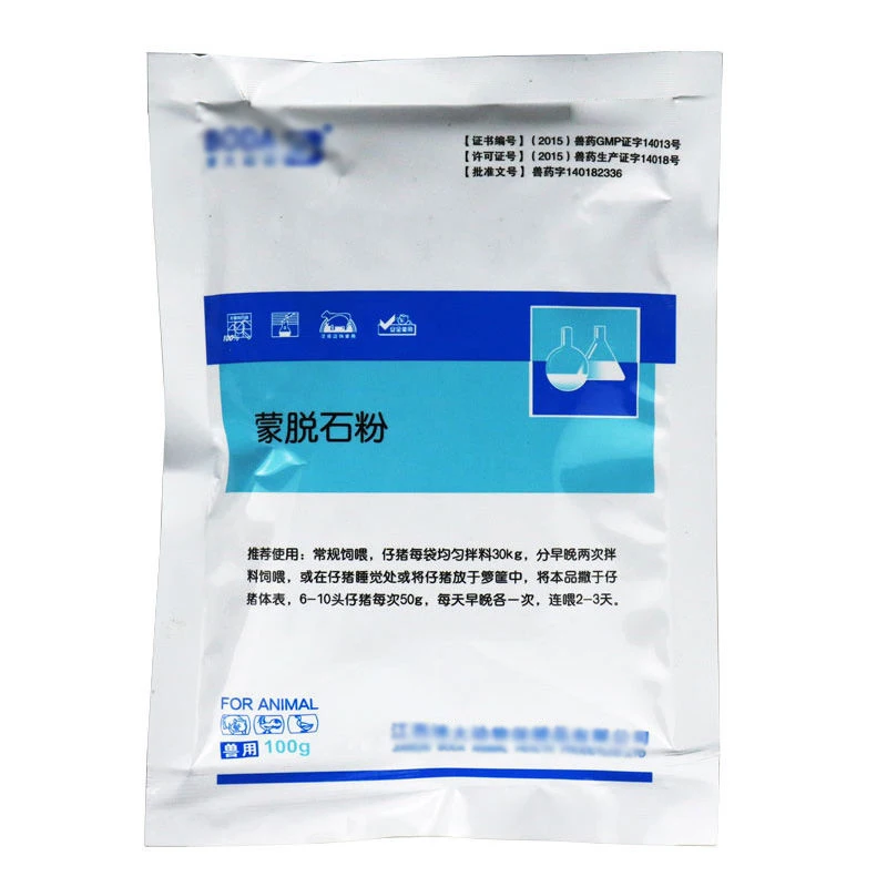 Montmorillonite powder 100g diarrhea enteritis of livestock and poultry improves survival rate and egg production rate
Montmorillonite powder 100g diarrhea enteritis of livestock and poultry improves survival rate and egg production rate