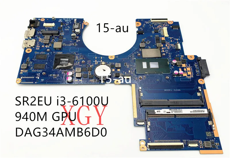 Original for hp 15-au notebook motherboard with SR2EU i3-6100U 940M GPU DAG34AMB6D0 100%fully tested motherboard
Original for hp 15-au notebook motherboard with SR2EU i3-6100U 940M GPU DAG34AMB6D0 100%fully tested motherboard