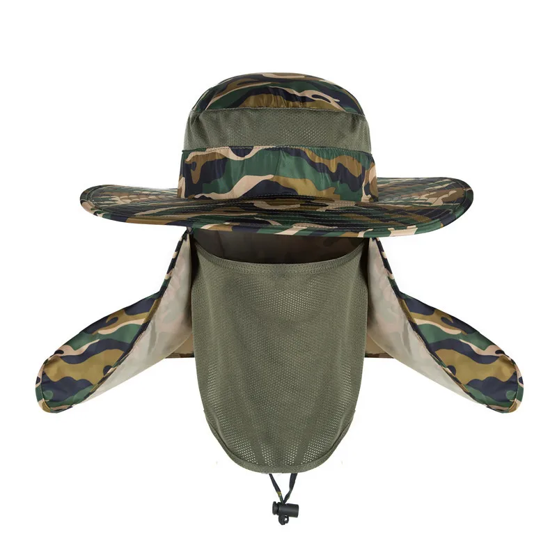 Hat with Removable Neck Flap Cover Outdoor Fishing Hat Sun Cap for Men Women Breathable Wide Brim UV Protection Sun Hat
Hat with Removable Neck Flap Cover Outdoor Fishing Hat Sun Cap for Men Women Breathable Wide Brim UV Protection Sun Hat