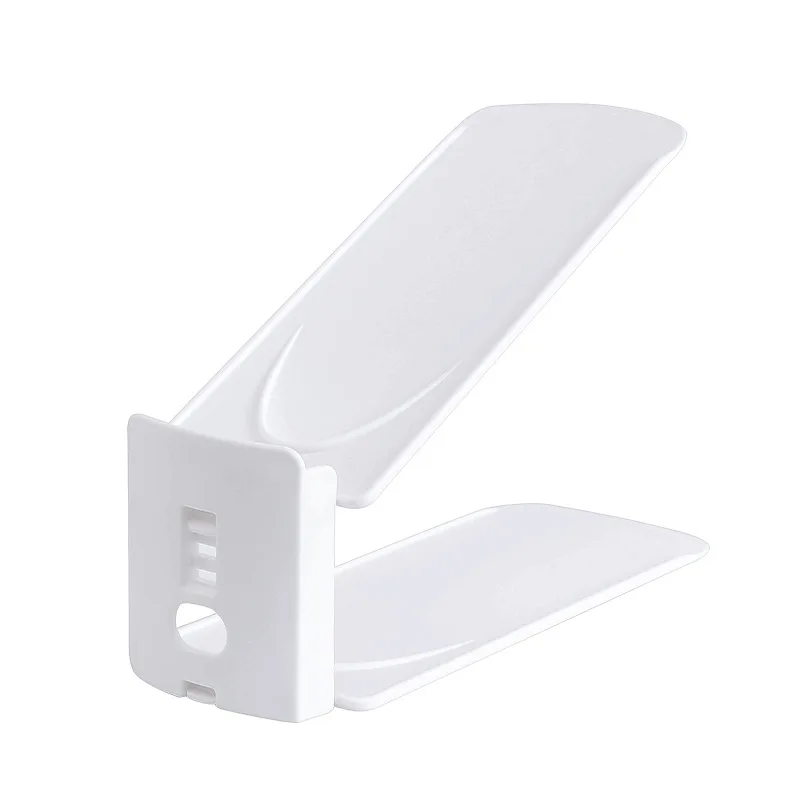 1 Pc Creative Double-layer Adjustable Simple Shoe Bracket Dust-proof Storage Shoe Rack Home Shoe Storage Rack
1 Pc Creative Double-layer Adjustable Simple Shoe Bracket Dust-proof Storage Shoe Rack Home Shoe Storage Rack