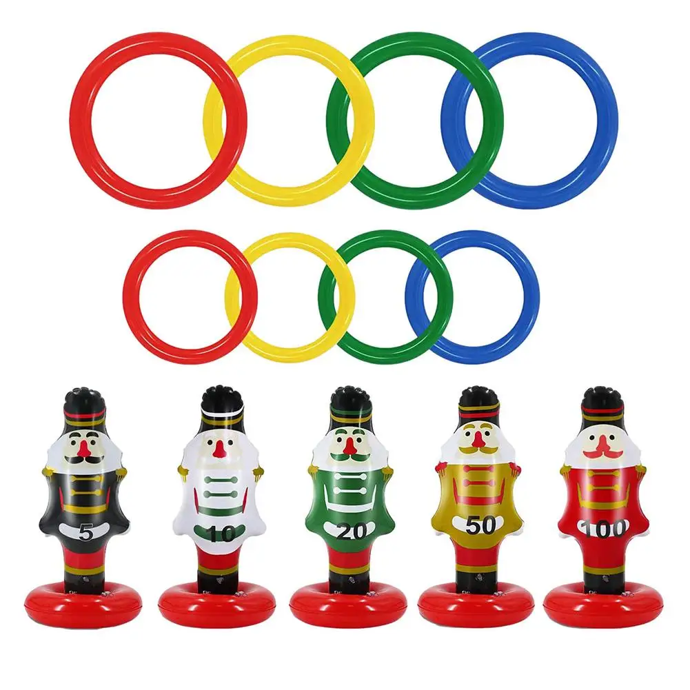 15PCS Iatable Ring Toss Game Toy Durable Christmas Party Supply Family Fun Games Water/ Birthday New Outdoor Pool Parties
15PCS Iatable Ring Toss Game Toy Durable Christmas Party Supply Family Fun Games Water/ Birthday New Outdoor Pool Parties