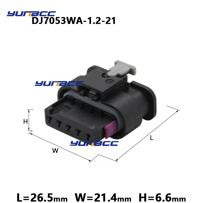 1 Set 5 Pin 1-1718806-1 / 4F0 973 705 2141520 Automotive Electric Connector Waterproof Air Flow Meter Sensor Plug For VW Audi 1
1 Set 5 Pin 1-1718806-1 / 4F0 973 705 2141520 Automotive Electric Connector Waterproof Air Flow Meter Sensor Plug For VW Audi 1