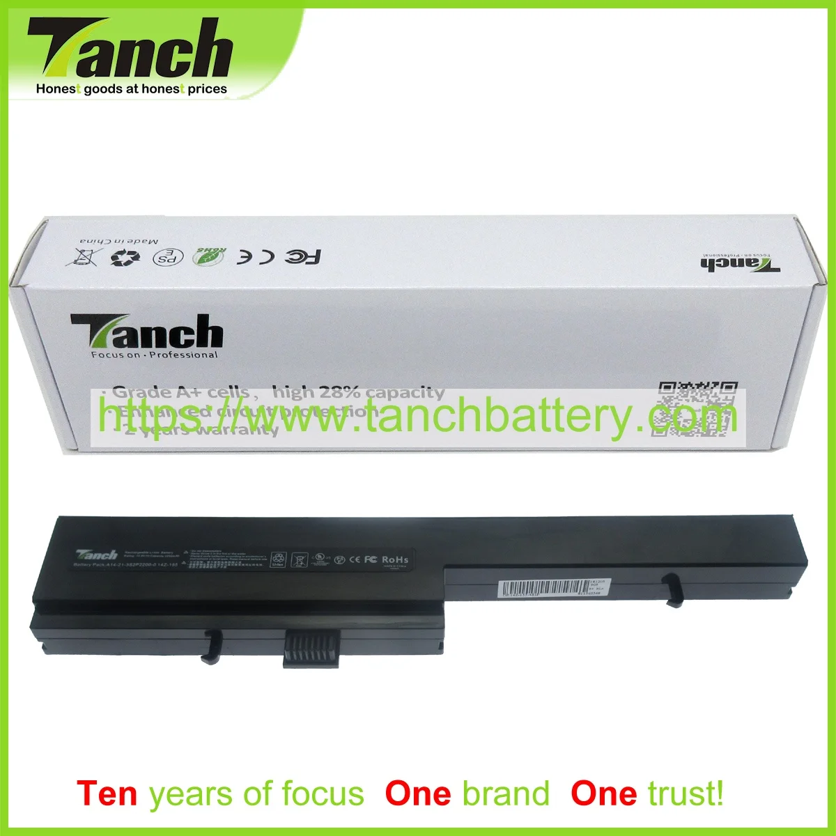Tanch Laptop Battery for ADVENT A14-01-3S2P4400-0 A14-21-4S1P2200-0 A14-S6-4S1P2200 A14-S1-3S2P4400-0 A14-S6-3S2P4400-0 14.8V
Tanch Laptop Battery for ADVENT A14-01-3S2P4400-0 A14-21-4S1P2200-0 A14-S6-4S1P2200 A14-S1-3S2P4400-0 A14-S6-3S2P4400-0 14.8V