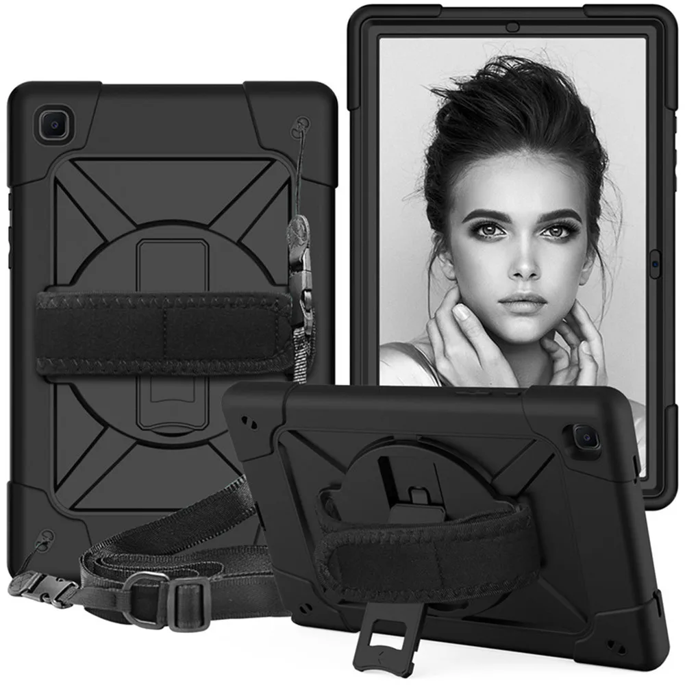 For Samsung Galaxy Tab A7 10.4 inch Case Cover 360 Rotatable Shockproof Case T500 T505 SM-T500 SM-T505 Funda Hand Shoulder Strap
For Samsung Galaxy Tab A7 10.4 inch Case Cover 360 Rotatable Shockproof Case T500 T505 SM-T500 SM-T505 Funda Hand Shoulder Strap