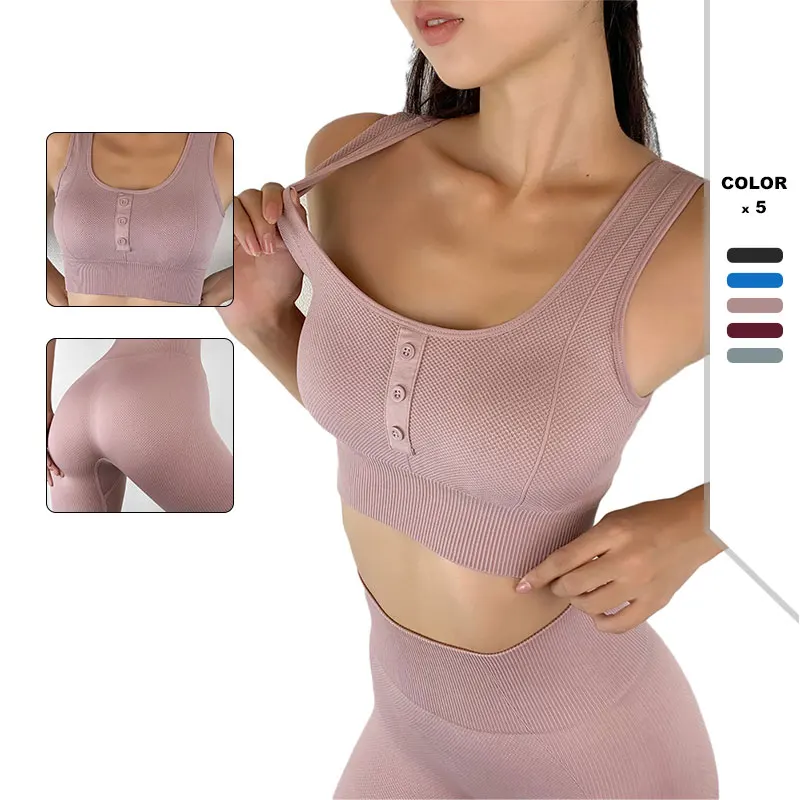 2021 Newest women Gym Clothing Leggings Crop-Top Yoga set Workout Sportswear Sports Suits Fitness sleeveless Running Clothes
2021 Newest women Gym Clothing Leggings Crop-Top Yoga set Workout Sportswear Sports Suits Fitness sleeveless Running Clothes