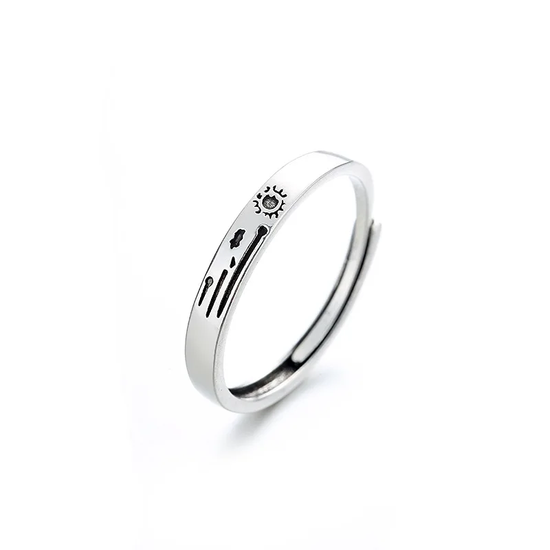 Women Moon&Sun Couple Ring Adjustable Rings Matching Rings Couples Vintage Jewelry Aesthetic Engagement Anillos De Compromiso
Women Moon&Sun Couple Ring Adjustable Rings Matching Rings Couples Vintage Jewelry Aesthetic Engagement Anillos De Compromiso