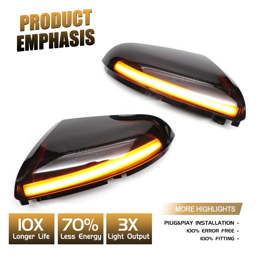 Dynamic Blinkers LED Flashing Turn Signal Light Rearview Mirror Side Marker Lamp Car Puddle Light For Dodge Ram 1500 2500 3500
Dynamic Blinkers LED Flashing Turn Signal Light Rearview Mirror Side Marker Lamp Car Puddle Light For Dodge Ram 1500 2500 3500