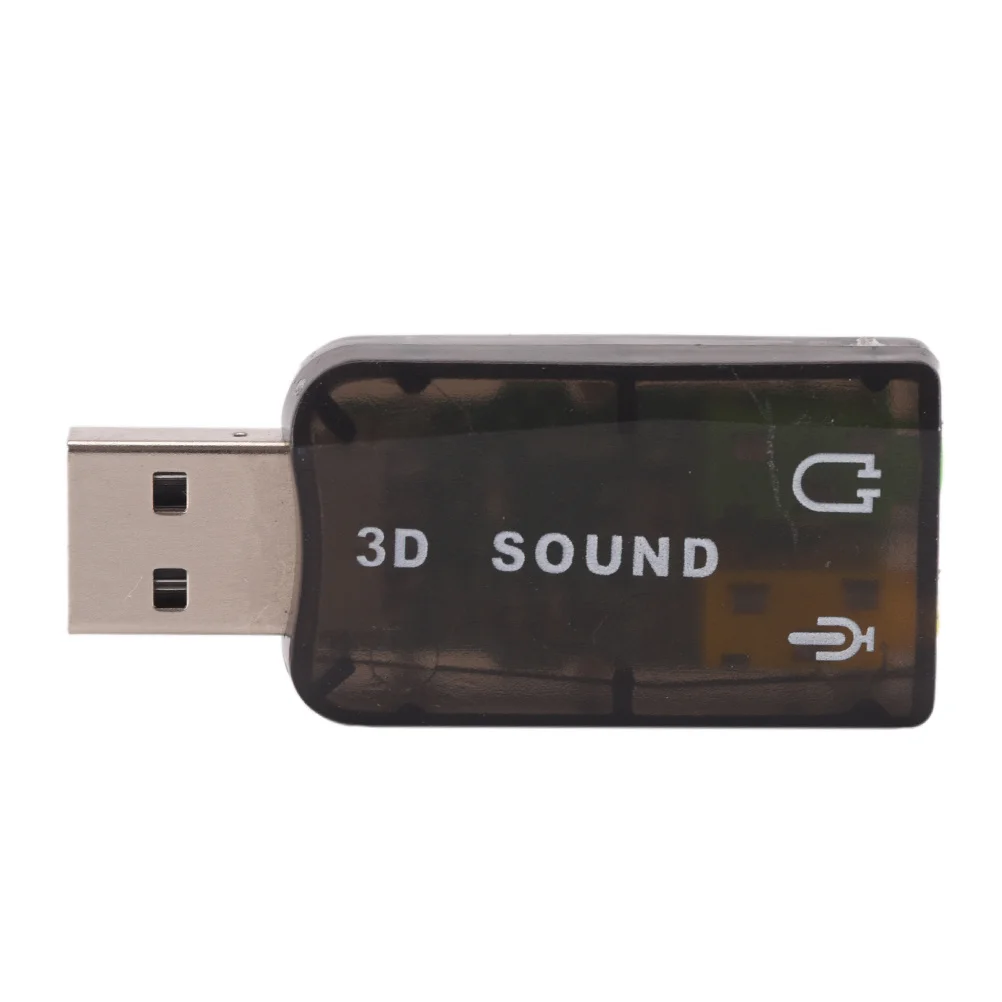 USB Sound Card USB Audio 5.1 External 3D USB Adapter Mic Speaker Audio Interface For Laptop PC Micro Data CE Time limited
USB Sound Card USB Audio 5.1 External 3D USB Adapter Mic Speaker Audio Interface For Laptop PC Micro Data CE Time limited