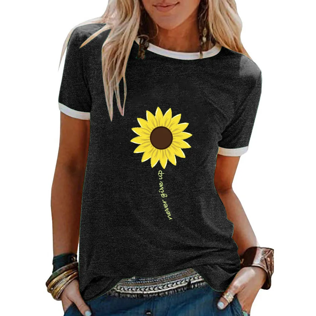 Women Summer Printing Short Sleeve Shirt Casual Tunic Tops Blouse sweaters dropshipping
Women Summer Printing Short Sleeve Shirt Casual Tunic Tops Blouse sweaters dropshipping