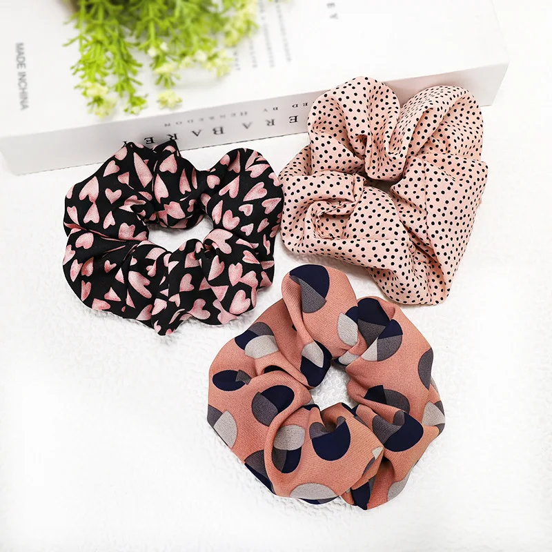 Pattern Silk Satin Big Hair Scrunchies Hair Holder Stretchy Elastic Hair band for women Hair Accessories 
Pattern Silk Satin Big Hair Scrunchies Hair Holder Stretchy Elastic Hair band for women Hair Accessories