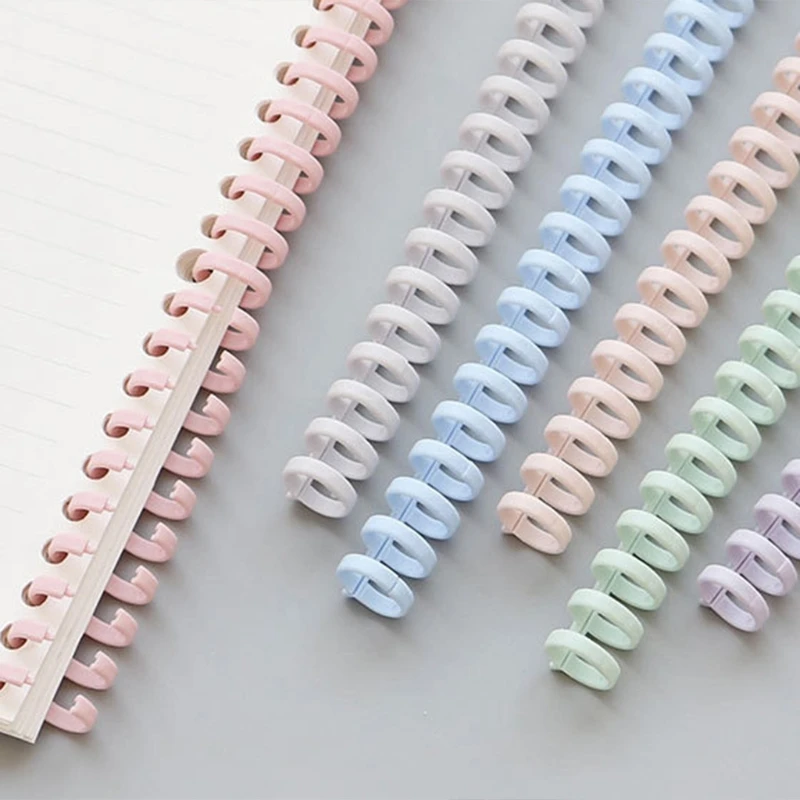 10 Pcs 30 Holes Circles Ring Spiral A4 Notebook Binding Clips Loose-leaf Paper Book Scrapbook Album Binder
10 Pcs 30 Holes Circles Ring Spiral A4 Notebook Binding Clips Loose-leaf Paper Book Scrapbook Album Binder