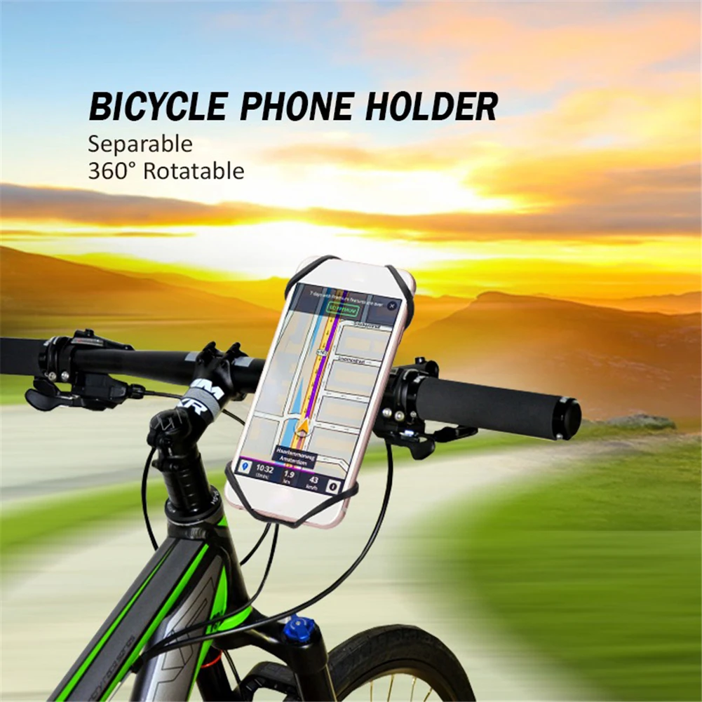 Bicycle Motorcycle Baby Carriage Silicone Pull-Type Mobile Phone Holder Shock-Proof Stand Support For 4-6.5 Inch Mobile Phones
Bicycle Motorcycle Baby Carriage Silicone Pull-Type Mobile Phone Holder Shock-Proof Stand Support For 4-6.5 Inch Mobile Phones