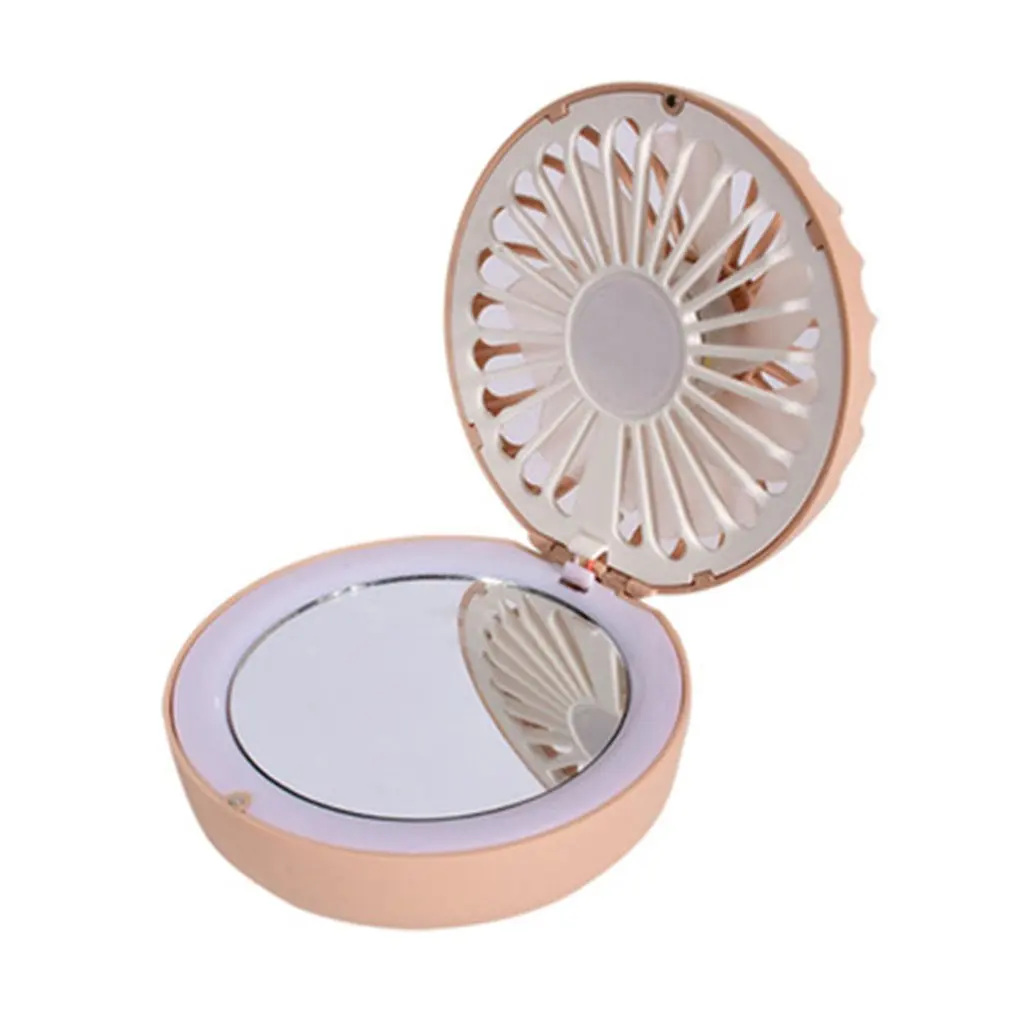 New Folding Beauty Mirror Led Fill Light Small Fan Two-in-one Mini USB Charging Portable Brushless Mute
New Folding Beauty Mirror Led Fill Light Small Fan Two-in-one Mini USB Charging Portable Brushless Mute