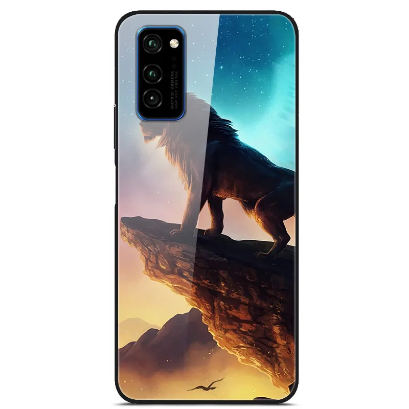 Case For Honor V30 Pro Tempered Glass Phone Back Cover With Black Silicone Bumper Series 2
Case For Honor V30 Pro Tempered Glass Phone Back Cover With Black Silicone Bumper Series 2