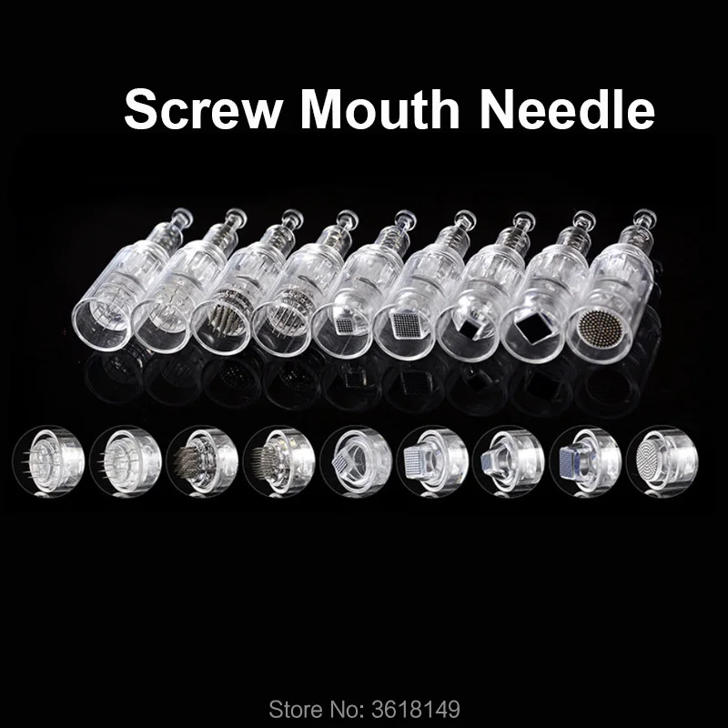 10/50/100pcs Microneedling Derma Pen Screw Needle Cartridge 36pin For Microneedle Cartridge for Electric Microneedle Derma Pen 
10/50/100pcs Microneedling Derma Pen Screw Needle Cartridge 36pin For Microneedle Cartridge for Electric Microneedle Derma Pen