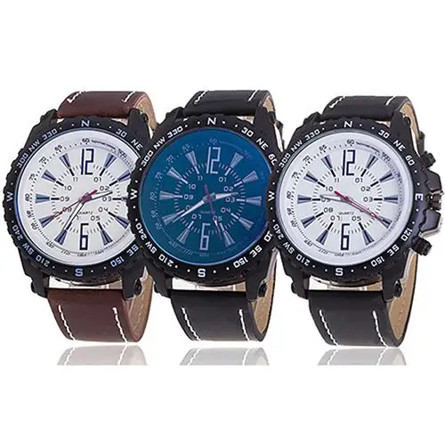 Часы наручные мужские кварцевые с ремешком из искусственной кожи, 2019
Часы наручные мужские кварцевые с ремешком из искусственной кожи, 2019