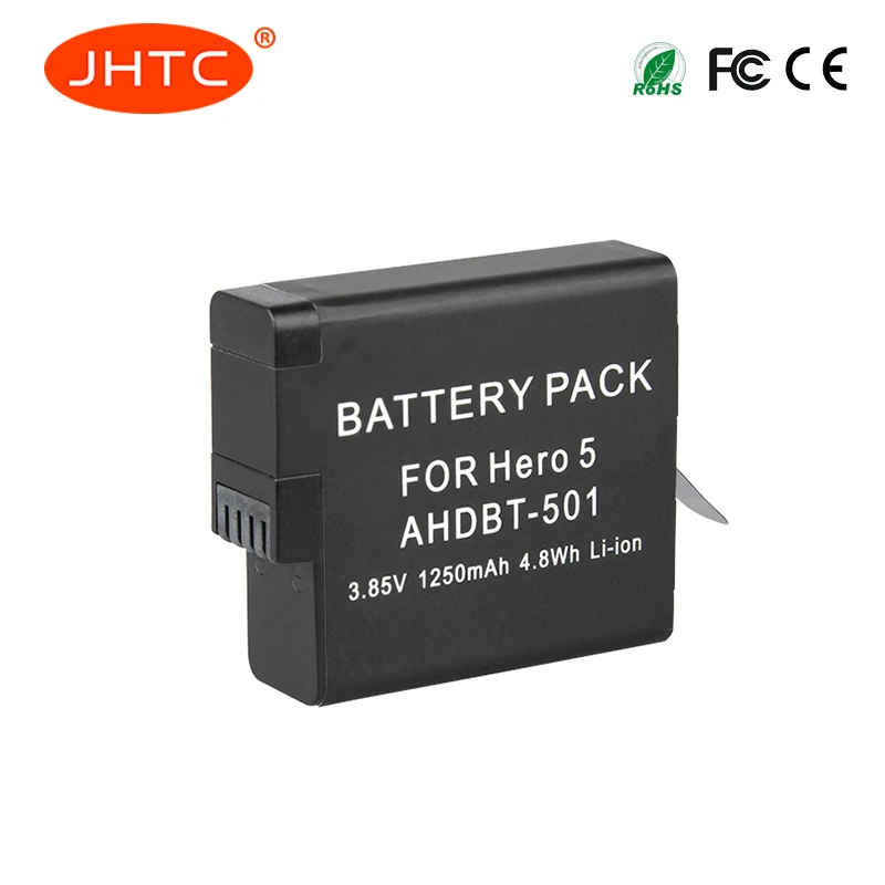 AHDBT 501 аккумуляторная батарея ahdbt аксессуары для камеры GoPro hero 5 6 7 Go Pro Hero5 hero6 hero7 1250