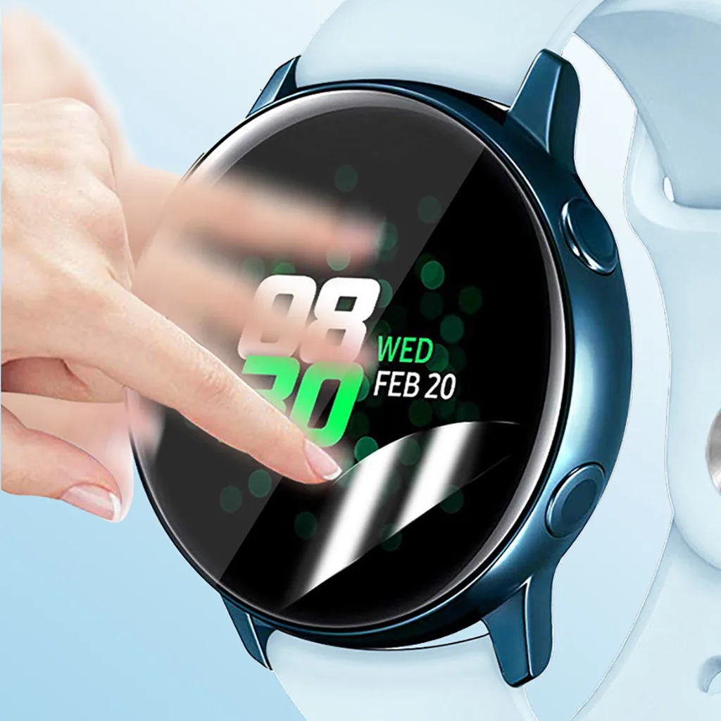 3PCS Hydrogel Transparent Screen Protection Film For Samsung Active Watch 2 44MM