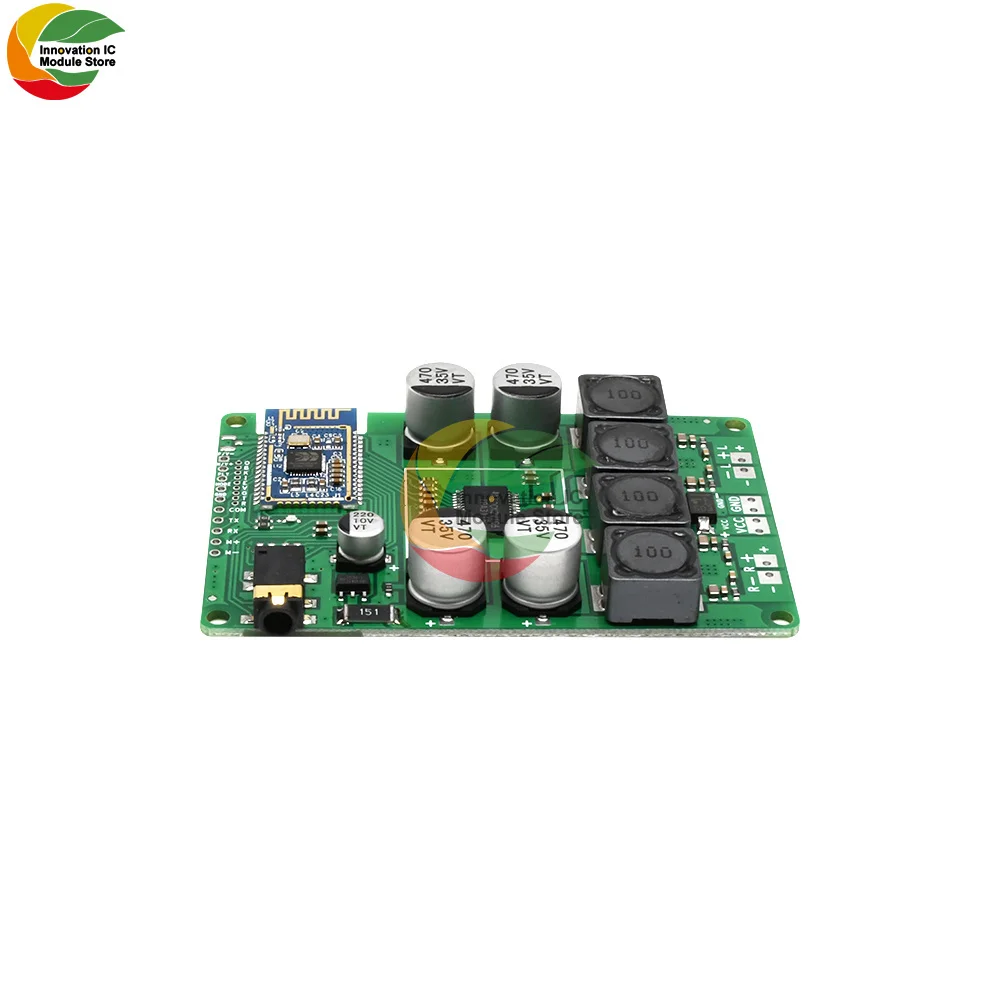 Bluetooth 5.0 Receiver Amplifier Module TPA3118 Amplifier Audio Stereo Board 2x30W / 2x20W with AUX Audio Input for Car
Bluetooth 5.0 Receiver Amplifier Module TPA3118 Amplifier Audio Stereo Board 2x30W / 2x20W with AUX Audio Input for Car