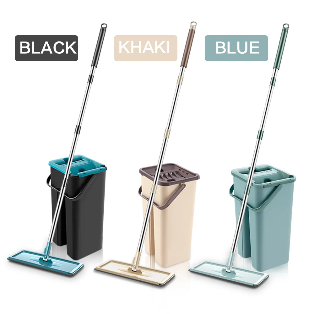 Flat Squeeze Mop and Bucket No Hand Twist Floor Cleaning Microfiber Pad Wet or Dry Use on Hardwood Composite Tile
Flat Squeeze Mop and Bucket No Hand Twist Floor Cleaning Microfiber Pad Wet or Dry Use on Hardwood Composite Tile