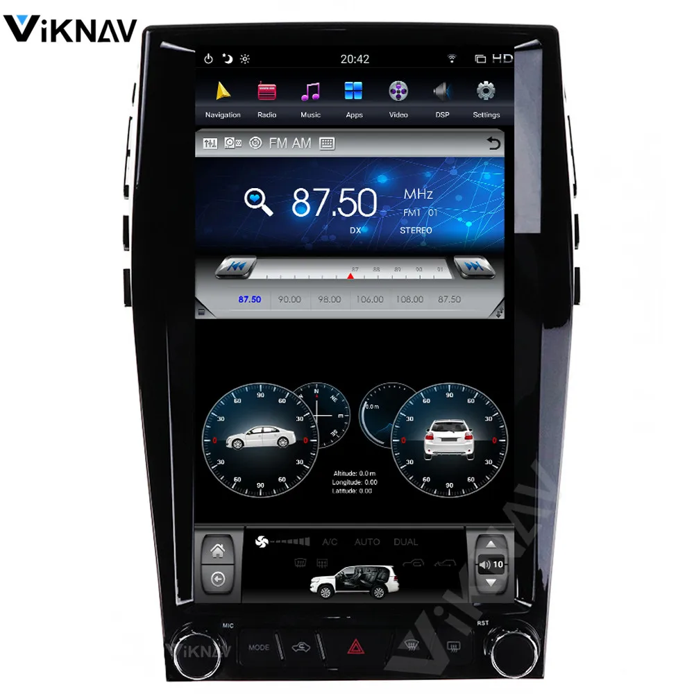 12,1 дюймов Android вертикальный экран Автомобильный GPS навигатор для-FORD EDGE 2015-2019 Авто Радио мультимедийный плеер Поддержка carplay
12,1 дюймов Android вертикальный экран Автомобильный GPS навигатор для-FORD EDGE 2015-2019 Авто Радио мультимедийный плеер Поддержка carplay