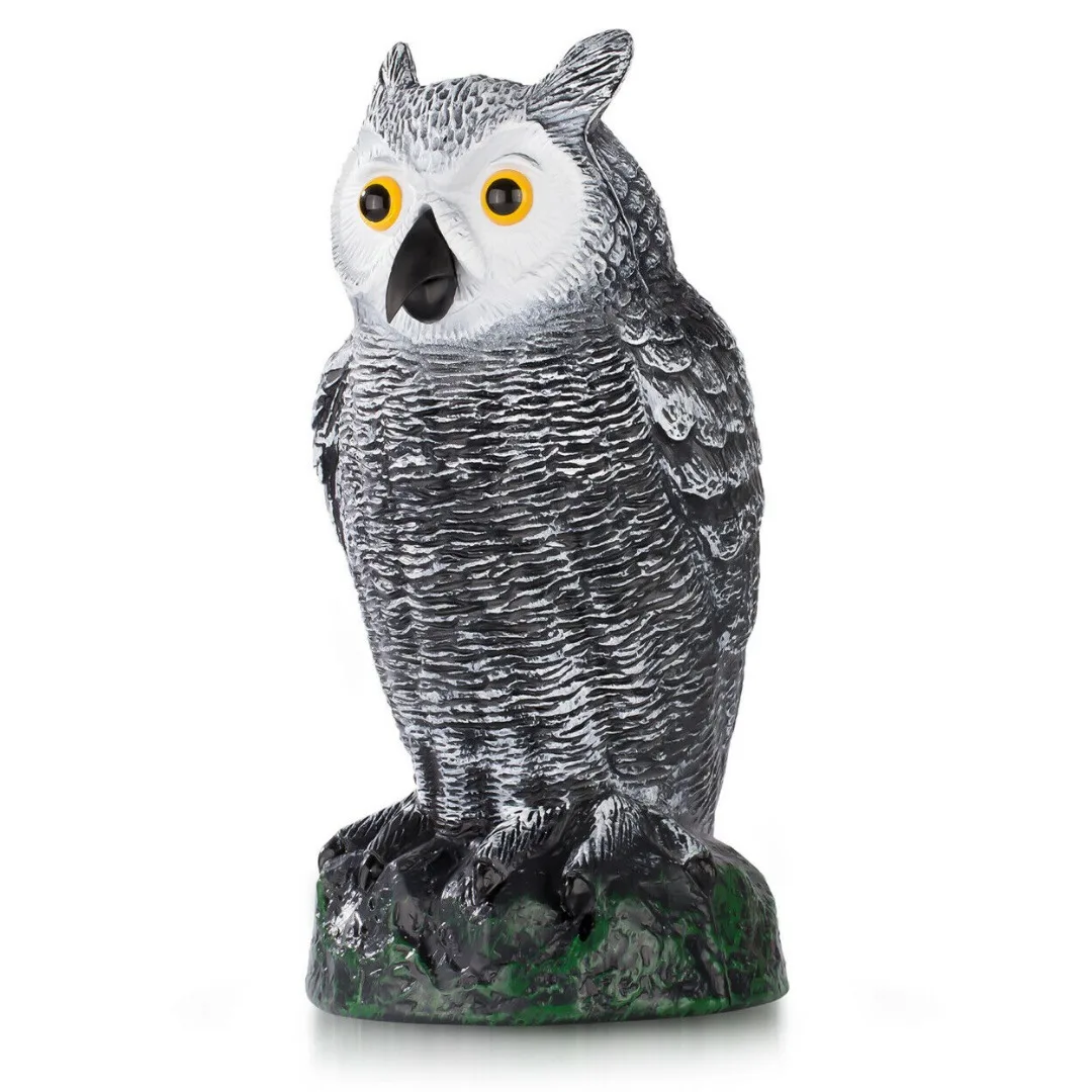 Fake Owl Scarecrow Decoy Outdoor Owl Hunting Ornament Garden Decor Pest Bird Repellent Protector For Garden Field Lawn
Fake Owl Scarecrow Decoy Outdoor Owl Hunting Ornament Garden Decor Pest Bird Repellent Protector For Garden Field Lawn