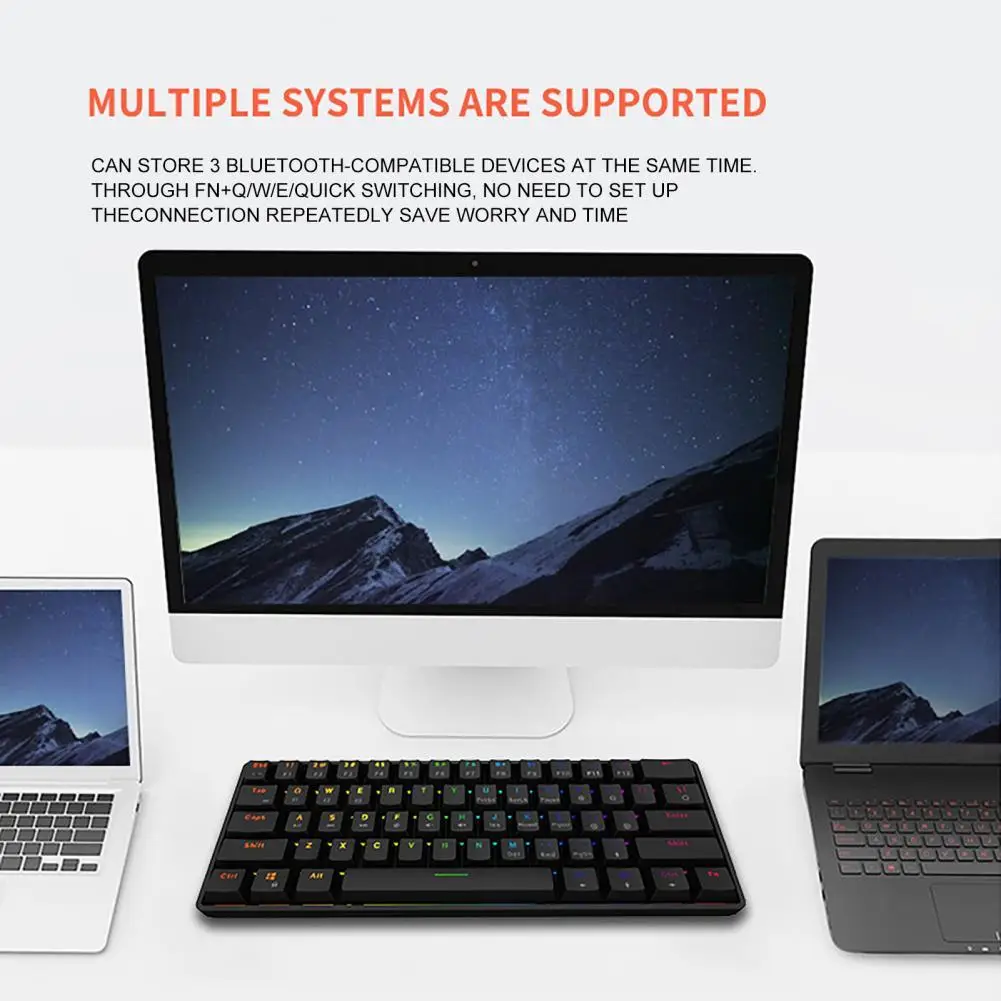 Клавиатура беспроводная Механическая K28 с чувствительной подсветкой, эргономичная совместимая с Bluetooth, Type-C, для игровых ноутбуков и ПК, 5, 0
Клавиатура беспроводная Механическая K28 с чувствительной подсветкой, эргономичная совместимая с Bluetooth, Type-C, для игровых ноутбуков и ПК, 5, 0