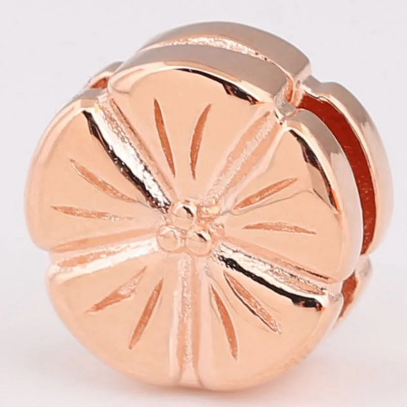 100% 925 Sterling Silver Bead Rose Gold Flower Reflexions Clip Fit Pandora Women Bracelet & Necklace Diy Jewelry
100% 925 Sterling Silver Bead Rose Gold Flower Reflexions Clip Fit Pandora Women Bracelet & Necklace Diy Jewelry