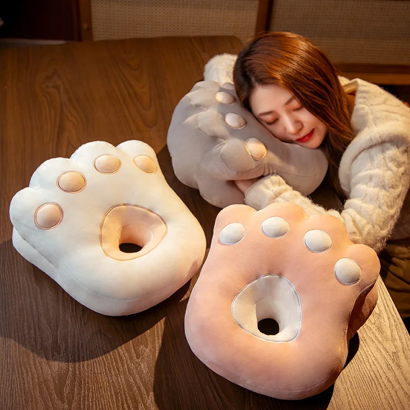 New 1pc 35*30cm Cartoon Cat & Bear Paws Stuffed PLush Pillow Kawaii Animal Nap Cushion Toys for Children Adult Hand Warmer Dolls
New 1pc 35*30cm Cartoon Cat & Bear Paws Stuffed PLush Pillow Kawaii Animal Nap Cushion Toys for Children Adult Hand Warmer Dolls