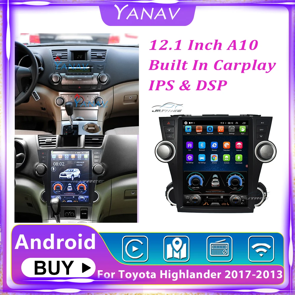 Car Radio For Toyota Highlander 2007-2019 Android System LCD GPS Navigation Player Instrument Screen Dashboard Multimedia Player
Car Radio For Toyota Highlander 2007-2019 Android System LCD GPS Navigation Player Instrument Screen Dashboard Multimedia Player