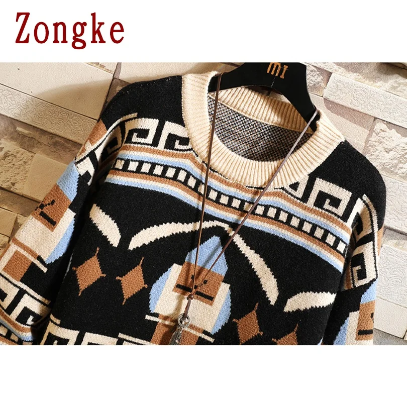 Zongke 2021 Striped Winter Knitted Sweater Men Clothes Pullover Men Sweater Casual Men's Sweater Knit M-3XL
Zongke 2021 Striped Winter Knitted Sweater Men Clothes Pullover Men Sweater Casual Men's Sweater Knit M-3XL
