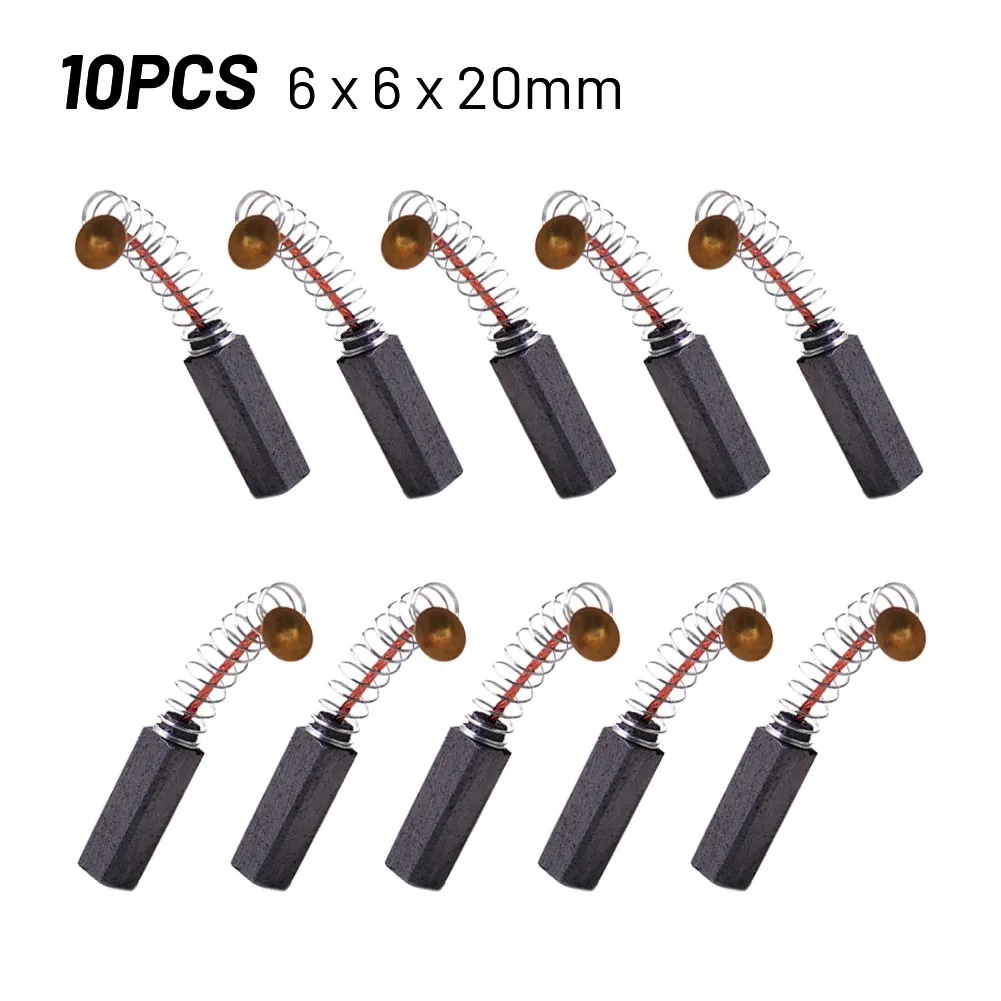 10pcs 6x6x20mmCarbon Brush Replacement Fit For Generator Generic Electric Motor Carbon Brush 6x6x20mm
10pcs 6x6x20mmCarbon Brush Replacement Fit For Generator Generic Electric Motor Carbon Brush 6x6x20mm