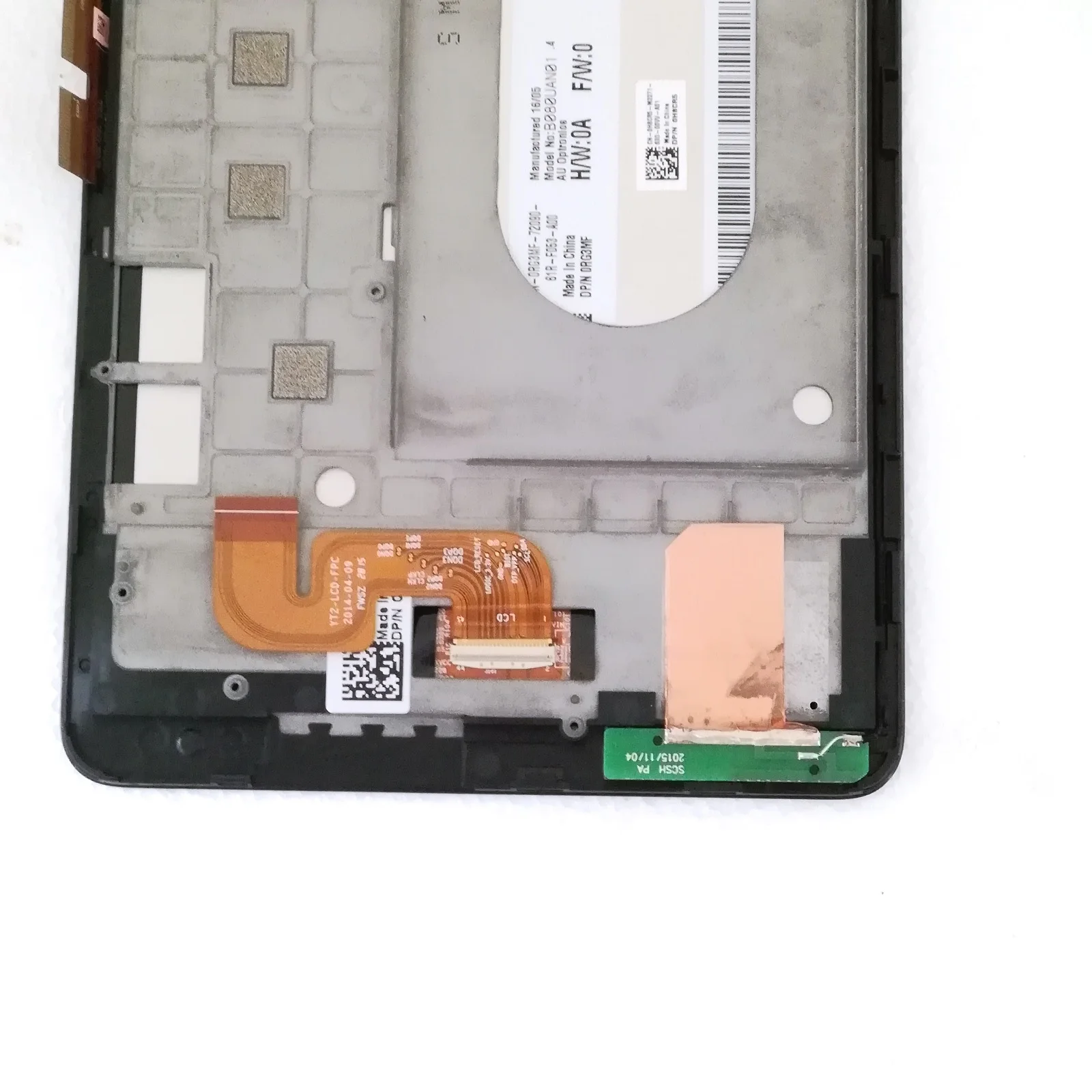 Новый для DELL Venue 8 3840 ЖК-дисплей сенсорный экран дигитайзер + инструменты и 3 м |