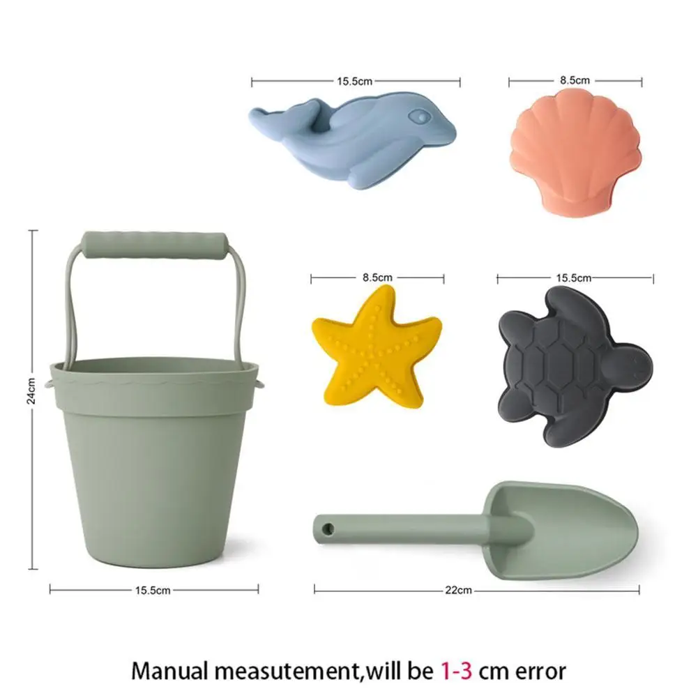2021 Summer Beach Toys for Kids Soft Silicone Sandbox Set Beach Game Toy for Send Children Beach Play Sand Water Play Tools
2021 Summer Beach Toys for Kids Soft Silicone Sandbox Set Beach Game Toy for Send Children Beach Play Sand Water Play Tools